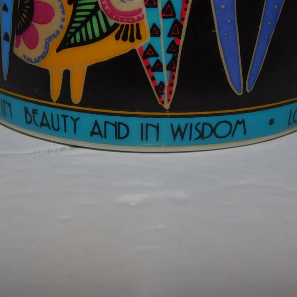 VTG 1995 Laurel Burch Spirit of WomanKind Ceramic Mug Woman Women Love - Picture 6 of 12